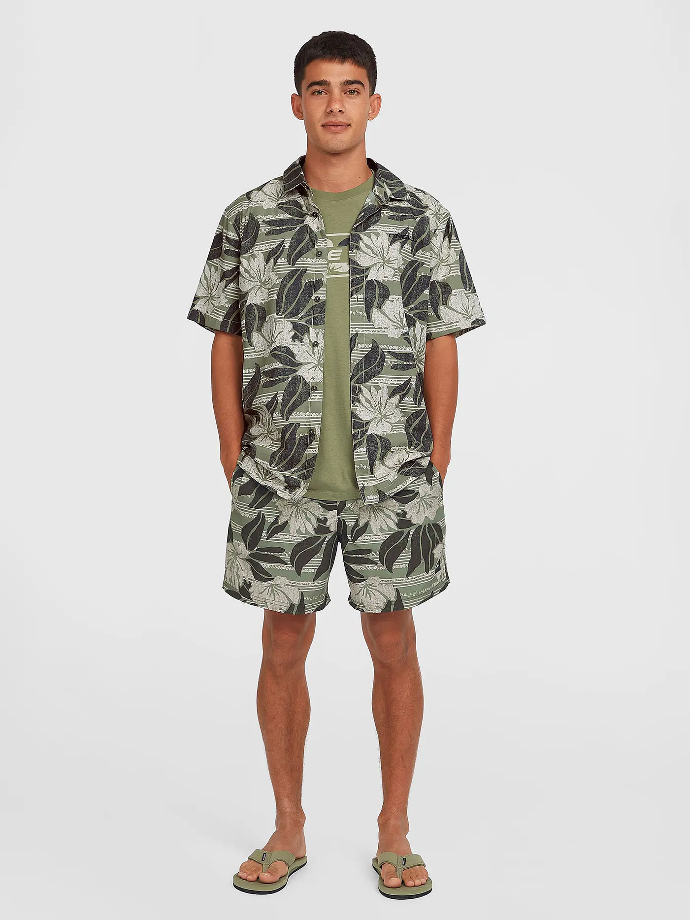 O'NEILL | Herren Badeshort Cali Floral 16 | grün